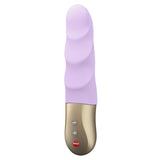 Pulsator Mini FUN FACTORY Stronic Petite (Lila Pastel) - Jucarie Sexuala Mica si Puternica cu Functie de Impuls, Lovituri si Pulsatii Hands-Free - Silicon Medical Prietenos cu Pielea, Fabricat in Germania