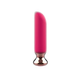 Dop Anal Vibrant ToyJoy Buttocks the Gracious - Fucsia, 12 cm - 3 Viteze, 7 Functii Vibratii controlate prin Telecomanda Wireless - Reincarcabil, Rezistent la Apa IPX7