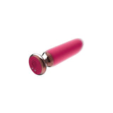 Dop Anal Vibrant ToyJoy Buttocks the Gracious - Fucsia, 12 cm - 3 Viteze, 7 Functii Vibratii controlate prin Telecomanda Wireless - Reincarcabil, Rezistent la Apa IPX7