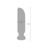 Dop Anal Vibrant ToyJoy Buttocks the Gracious - Fucsia, 12 cm - 3 Viteze, 7 Functii Vibratii controlate prin Telecomanda Wireless - Reincarcabil, Rezistent la Apa IPX7