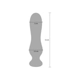 Dop Anal Vibrant ToyJoy Buttocks the Elegant - Fucsia, 13 cm - 3 Viteze, 7 Functii Vibratii controlate prin Telecomanda Wireless - Reincarcabil, Rezistent la Apa IPX7
