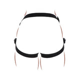 Curea Strap-On ToyJoy Get Real - ham de calitate premium, perna frontala captusita cu curele reglabile - Include 3 inele din silicon pentru compatibilitate versatila cu dildo-ul preferat