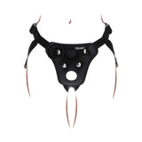 Curea Strap-On ToyJoy Get Real - ham de calitate premium, cu gaura compatibila cu penis sau dildo - Include 3 inele din silicon pentru compatibilitate versatila cu dildo-ul preferat