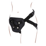 Curea Strap-on ToyJoy Get Real Full Cover Deluxe - captuseara frontala moale pentru confort - Include 3 inele pentru copatibilitate variata cu dildo-uri - Buzunar interior pentru bullet vibrator