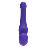 Strapless Strap-on ToyJoy Bend Over Boyfriend Silicon - Mov, 23 cm - Dildo strap-on versatil pentru placere in cuplu - Design flexibil pentru confort si stimulare intensa pentru ambii parteneri