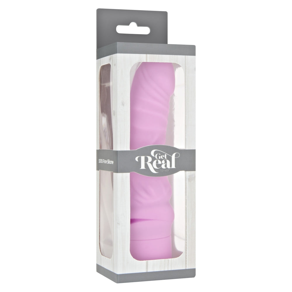 Vibrator Realistic ToyJoy Mini G-Spot - Roz, 18 cm - 7 Moduri Vibratii, reglabile prin baza twist-cap - fabricat din silicon fin si catifelat, rezistent la apa