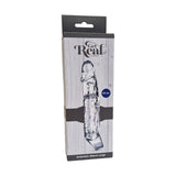 Prelungitor Penis ToyJoy Get Real Large - transparent, 19 cm - material moale si elastic din TPE - design usor de folosit pentru a crestea lungimea si grosimea