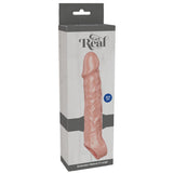 Prelungitor Penis ToyJoy Get Real XLarge - Culoarea Pielii, 22.5 cm - material moale si elastic din TPE - design usor de folosit pentru a crestea lungimea si grosimea