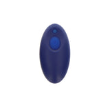 Dop Anal Vibrant ToyJoy Buttocks the Heroic - Albastru, 11.5 cm - Stimulare prostata si perineu - 10 Moduri Vibratii - Reincarcabil, rezistent la apa IPX7
