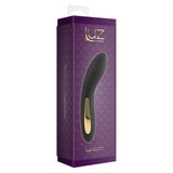 Vibrator Punctul G ToyJoy Luz - Negru, 17 cm - Varf curbat pentru stimulare precisa a punctului G, 7 Moduri Vibratii - Reincarcabil, Rezistent la Apa