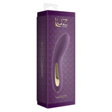 Vibrator Punctul G ToyJoy Luz - Mov, 17 cm - Varf curbat pentru stimulare precisa a punctului G, 7 Moduri Vibratii - Reincarcabil, Rezistent la Apa