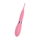 Vibrator Toyjoy Love Rabbit Roz - Stimulare dubla, ax flexibil pentru placere clitoridiana - 7 Moduri de Pulsatii, 3 Moduri Viteze - Rezistent la Stropire, Reincarcabil
