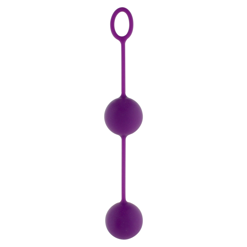 Bile Vaginale Rock & Roll ToyJoy pentru Stimulare si Antrenament Pelvic - Design Unic si Eficient, Mov