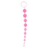 Bile anale TOYJOY Thai Toy Beads pentru stimulare progresiva si placere intensa, roz