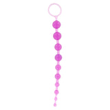 Bile anale TOYJOY Thai Toy Beads pentru stimulare progresiva si placere intensa, violet