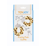 Catuse Pufoase ToyJoy din Metal - Leopard - ideale pentru cadouri amuzante sau jocuri bondage usoare in cuplu
