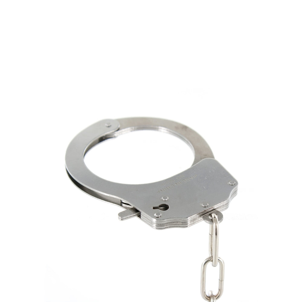 Catuse Pufoase ToyJoy din Metal - Leopard - ideale pentru cadouri amuzante sau jocuri bondage usoare in cuplu