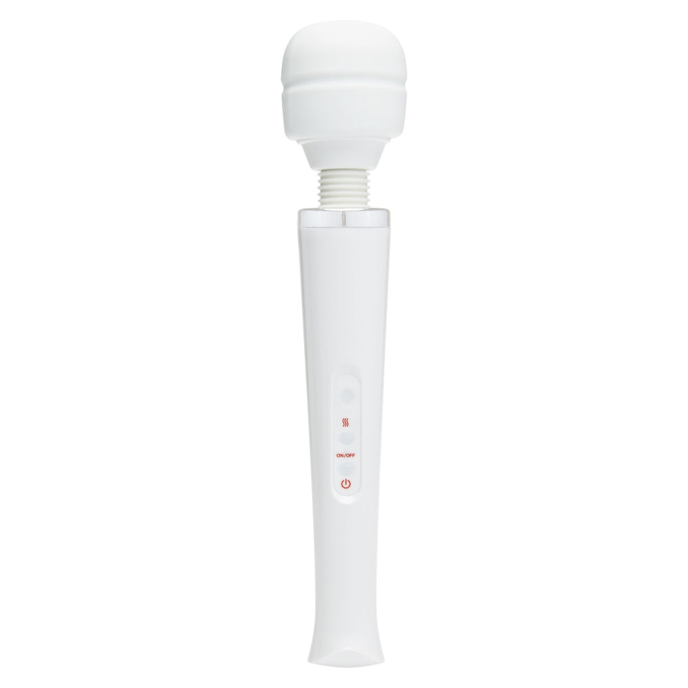 Vibrator Massage Wand ToyJoy Alb - 32 cm - fabricat din PVC fara ftalati, Incarcare USB - ideal pentru masaj intens sau stimulare intima
