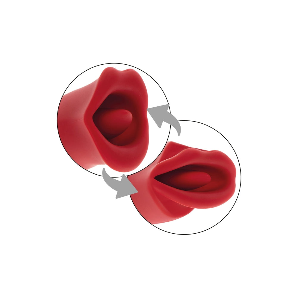 Vibrator ce Simuleaza Sexul Oral ToyJoy The Kisser - Experienta multisenzoriala - Limba cu 7 Functii Vibratoare - Reincarcabil, Rezistent la Apa
