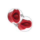 Vibrator ce Simuleaza Sexul Oral ToyJoy The Kisser - Experienta multisenzoriala - Limba cu 7 Functii Vibratoare - Reincarcabil, Rezistent la Apa