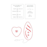 Chiloti Sexy ToyJoy cu Bullet Vibrant Rosu cu Telecomanda - Discret si Silentios - 4 Functii Pulsatii, 3 Viteze Vibratii - Telecomanda Wireless - Reincarcabil, Reizistent la Stropire