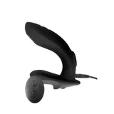 Stimulator Prostata ToyJoy Mustang - Negru, 12.5 cm - Stimularea duala cu doua motoare pentru prostata si perineu - 5 Functii Pulsatii - control prin telecomanda wireless - Reincarcabil, Rezistent la Apa IPX6 - ideal pentru jocuri solo sau in cuplu
