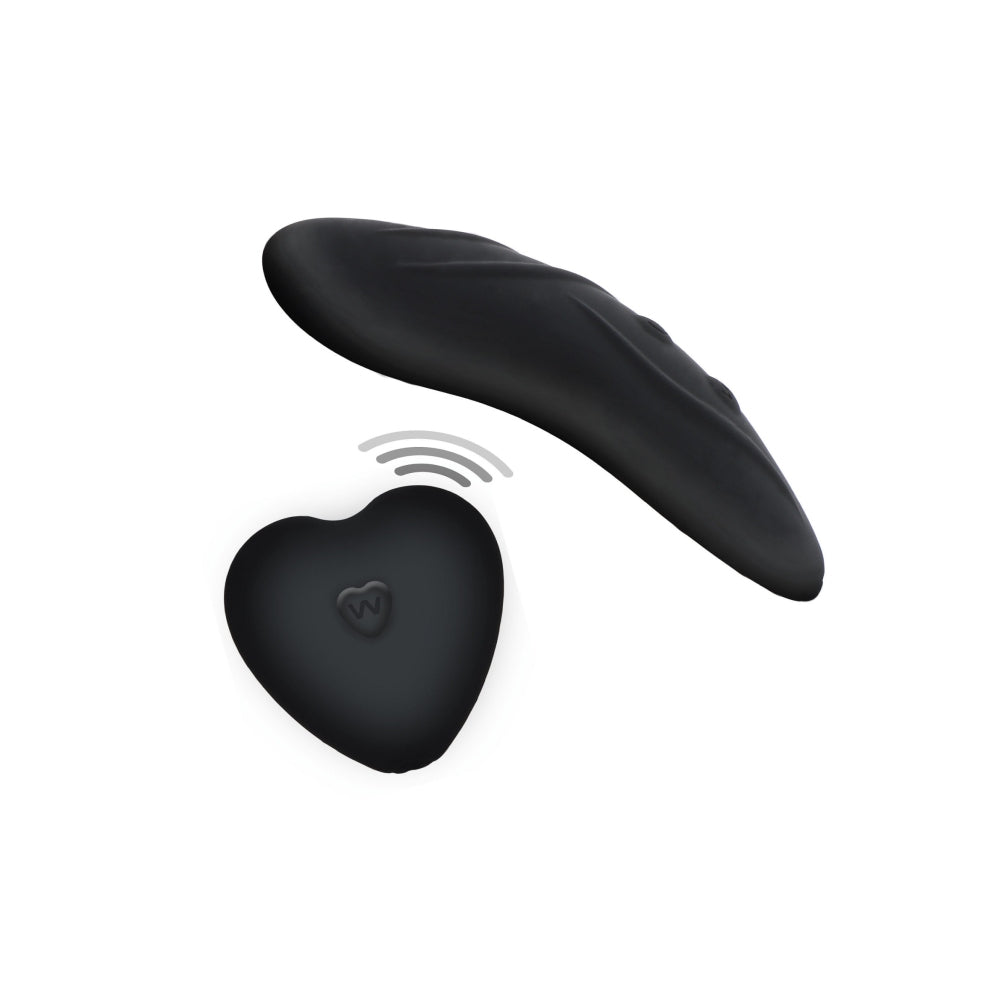 Chiloti Sexy ToyJoy cu Bullet Vibrant Negru cu Telecomanda - Discret si Silentios - 4 Functii Pulsatii, 3 Viteze Vibratii - Telecomanda Wireless - Reincarcabil, Reizistent la Stropire