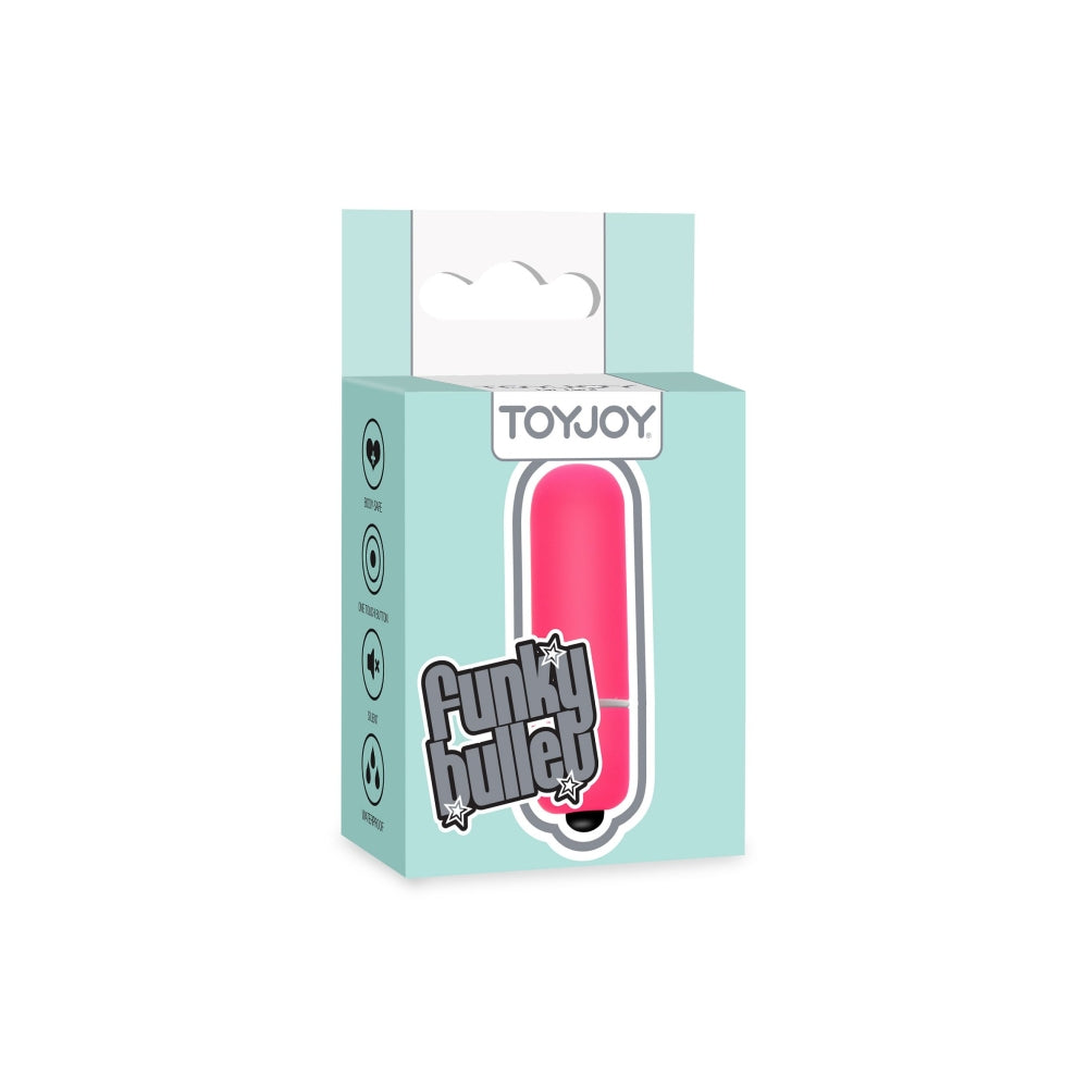Vibrator Bullet Multispeed Funky Bullet - Design Compact, Rezistent la Apa, Materiale Sigure, Roz