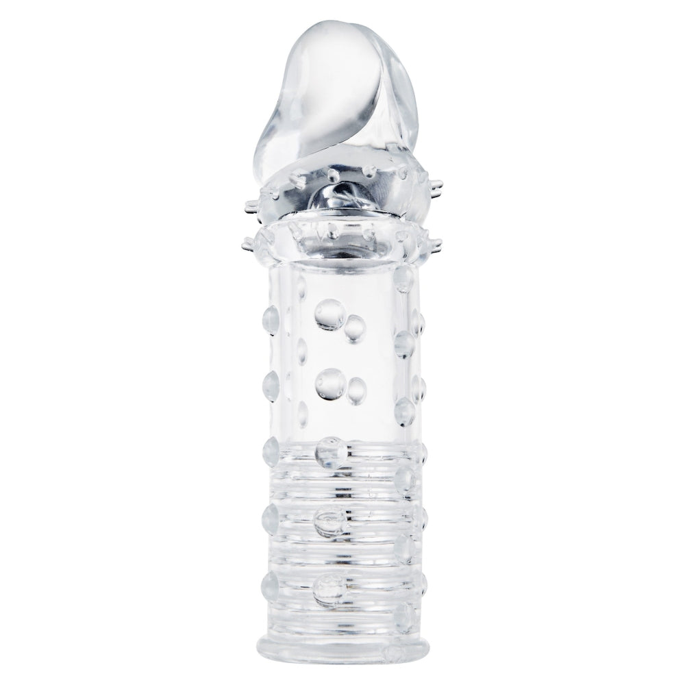 Sleeve Penis ToyJoy Manpower Power Stud - Stimulare Intensa, Design Flexibil si Confortabil, Transparent