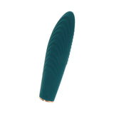 Vibrator SMART Multifunctional Texturat Alyssa, Verde, 3 Moduri Vibratii, 5 Moduri Viteze, 14 cm