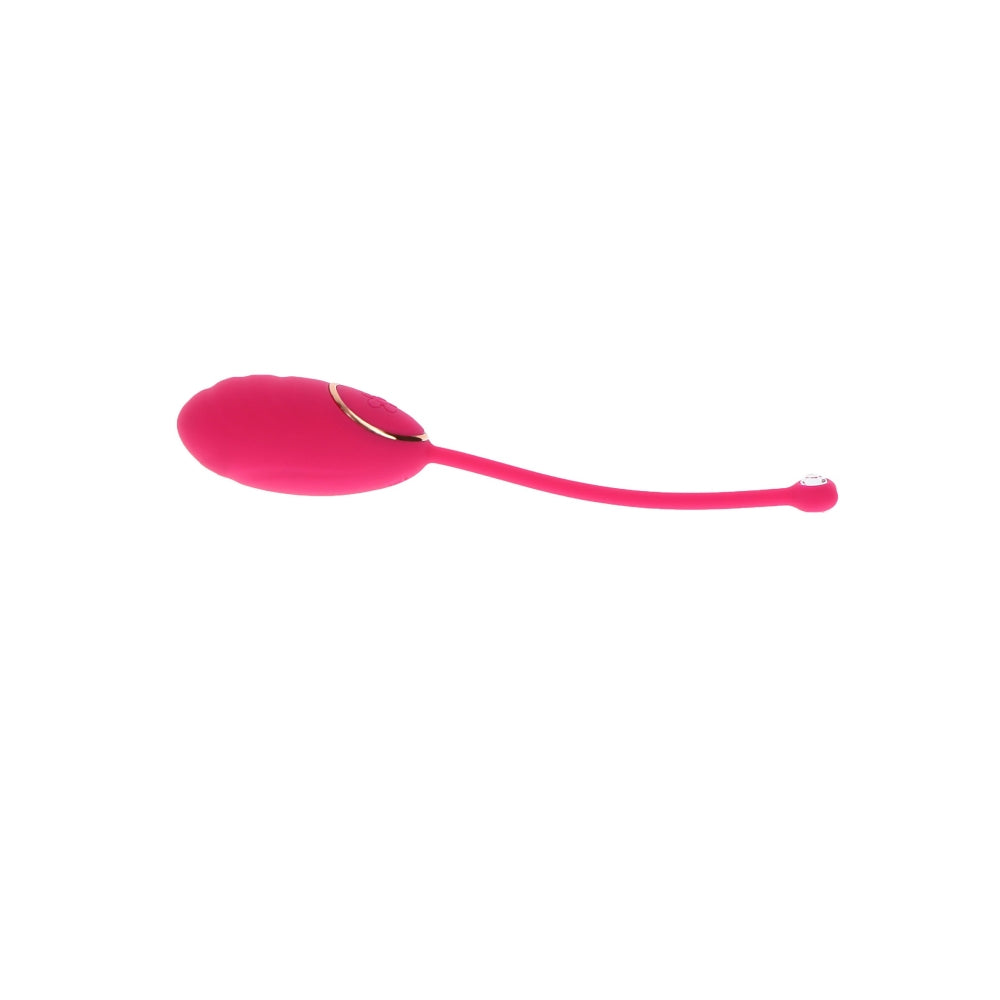 Vibrator Ou Lily Remote Egg Roz - 3 Moduri Vibratii, 4 Moduri Viteza - Telecomanda Wireless - Reincarcabil si rezistent la stropire