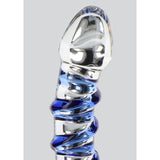 Dildo Sticla pentru Punctul G ToyJoy Glass Worxx Gemstone - Stimulare Eleganta si Rafinata, 18 cm