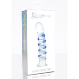 Dildo Sticla pentru Punctul G ToyJoy Glass Worxx Gemstone - Stimulare Eleganta si Rafinata, 18 cm