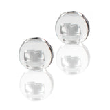 Bile de Dragoste din Sticla ToyJoy Glass Worxx Pearl Drops - Stimulare Intima si Antrenament Kegel