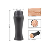 Masturbator Private To Go Hot Bombshell 21 cm - compact si discret - design realist, fabricat din material de inalta calitate cu tehnologie Real Skin (TPR) - rezistent la apa