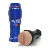 Masturbator Private To Go Naughty Lolita 21 cm - compact si discret - design realist, fabricat din material de inalta calitate cu tehnologie Real Skin (TPR) - rezistent la apa