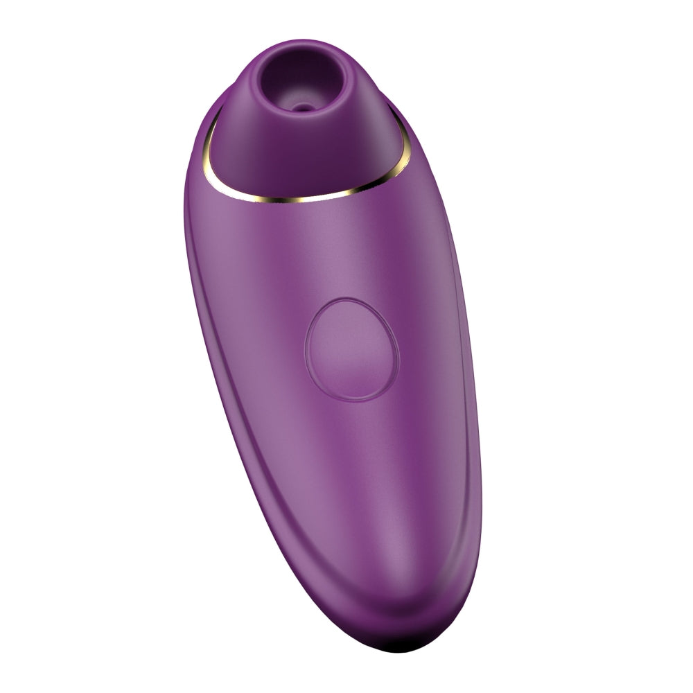 Vibrator cu Suctiune Xocoon Sensual Sway - Mov, 12.5 cm - 6 Moduri Vibratii, 9 Functii Pulsatii - Reincarcabil, Rezistent la Apa IPX6