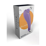 Vibrator cu Suctiune Xocoon Salsa Tap - Lila, 15 cm - 9 Moduri Vibratii, 9 Functii Pulsatii - Reincarcabil, Rezistent la Apa IPX6
