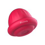 Vibrator Clitoridian Mini Xocoon Pearl Pulse Rosu - 10 Functii Vibratii, 5 Moduri Pulsatii, 3 Viteze Rotative - Ideal pentru momente intime in cuplu - Reincarcabil, Rezistent la Apa IPX7
