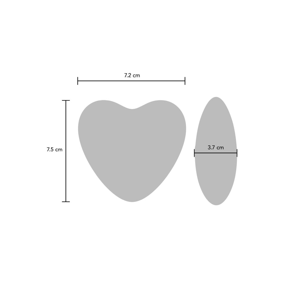 Vibrator Clitoridian Mini Xocoon Heartbeat Rosu - 10 Functii Vibratii, 5 Moduri Pulsatii - Ideal pentru momente intime in cuplu - Reincarcabil, Rezistent la Apa IPX7