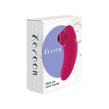 Vibrator cu Suctiune Xocoon Infinite Love Fucsia - Vibrator cu stimulare clitoridiana, simulator de sex oral - 9 Functii Vibratii - Reincarcabil, Rezistent la Stropire IPX5