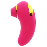 Vibrator cu Suctiune Xocoon Infinite Love Fucsia - Vibrator cu stimulare clitoridiana, simulator de sex oral - 9 Functii Vibratii - Reincarcabil, Rezistent la Stropire IPX5