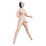 Papusa Gonflabila Transexuala - Dildo realistic - Orificiu Oral - Dimensiuni Naturale de 165 cm
