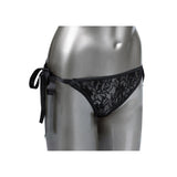 Chiloti Sexy Vibratori cu Telecomanda - din dantela neagra cu buzunar intern - stimulator cu 12 fuctii de vibratii - reincarcabil, rezistent la apa