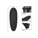 Chiloti Sexy Vibratori cu Telecomanda - din dantela neagra cu buzunar intern - stimulator cu 12 fuctii de vibratii - reincarcabil, rezistent la apa