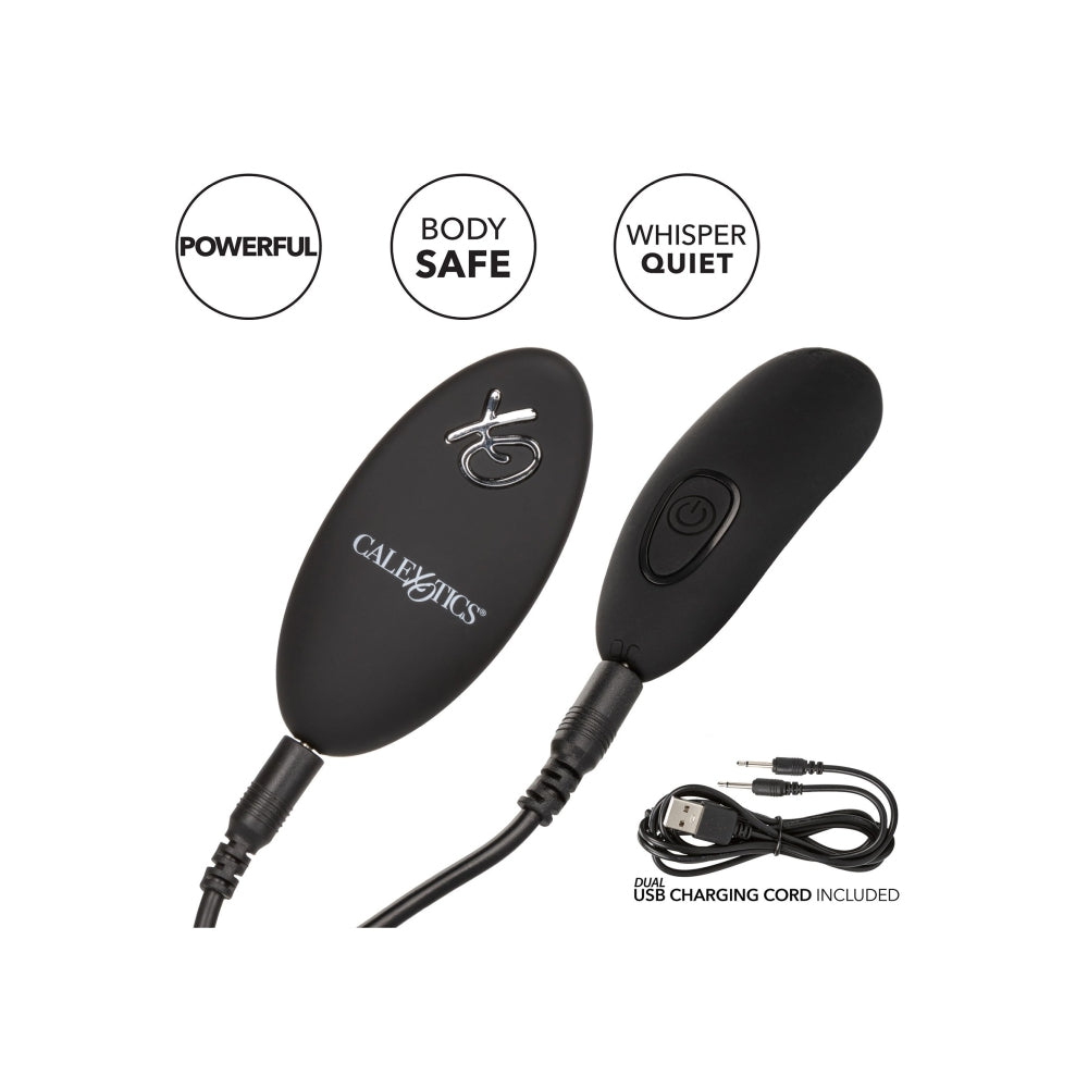 Chiloti Sexy Vibratori cu Telecomanda - din dantela neagra cu buzunar intern - stimulator cu 12 fuctii de vibratii - reincarcabil, rezistent la apa