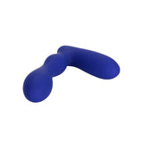 Dop Anal cu Stimulare Pentru Prostata CalExotics Eclipse Pleasure Probe - Albastru, 10.25 cm - 12 Functii Vibratii - Reincarcabil, Rezistent la Apa - Fabricat din silicon flexibil si durabil