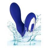 Dop Anal cu Stimulare Pentru Prostata CalExotics Eclipse Pleasure Probe - Albastru, 10.25 cm - 12 Functii Vibratii - Reincarcabil, Rezistent la Apa - Fabricat din silicon flexibil si durabil
