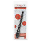 Stimulator anal flexibil CalExotics Booty Call Booty Flexer cu 3 viteze vibratie si design impermeabil, Negru