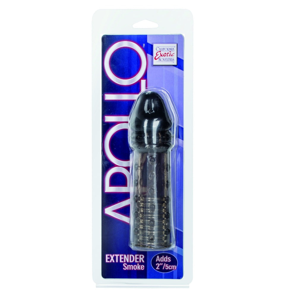 Extender Penis CalExotics Apollo - Adauga 5 cm Lungime si Grosime, Material TPR Fara Ftalati, 16 cm